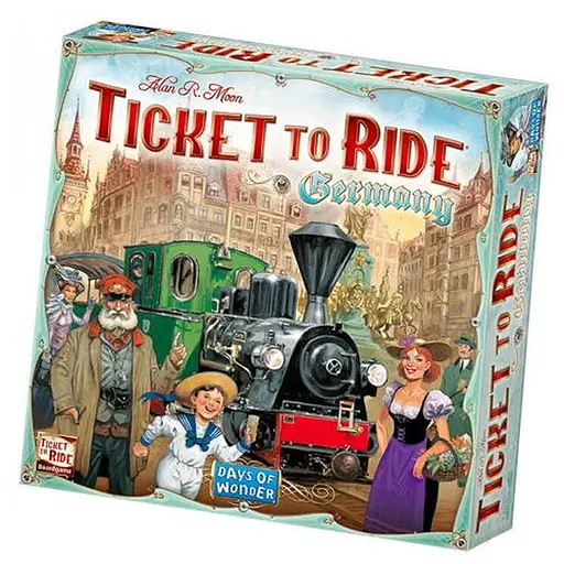 Настольная игра Days of Wonder Билет на поезд: Германия (Ticket to Ride: Germany) (англ.) (DOW720115) - фото 1
