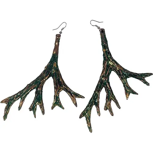 Сережки Эльфийка - фото 1