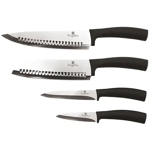 Набор ножей Berlinger Haus Black Silver Collection (BH-2466)