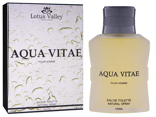 Туалетна вода для чоловіків Lotus Valley Aqua Vitae 100мл (MM32015) - фото 2