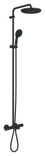 Душова система з термостатом для ванни Grohe Quickfix Vitalio Start 250 269882431, Чорний матовий - фото 3