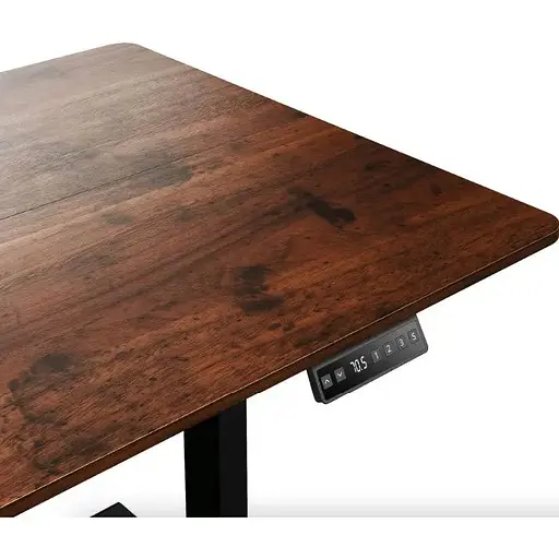 Компьютерный стол с регулируемой высотой Di Volio Rapalo коричневый - фото 10