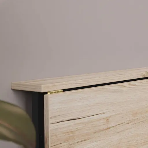 Стіл розкладний Моріс Ferrum-decor 750x1000x600 Чорний метал ДСП Дуб Сан-Марино 16 мм (FRD-104670) - фото 10