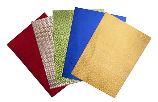 Фоаміран голографічний KIDS Line, 2 мм, А3, 5 аркушів в упаковці (В асортименті)