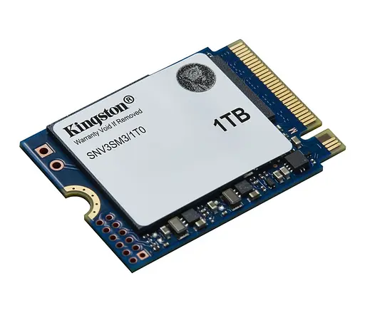 Твердотельный SSD-накопитель 1 ТБ, Kingston NV3, PCI-E 4.0 x4, M.2 2230, 3D TLC, 6000/4000 МБ/с (SNV3SM3/1T0) - фото 2
