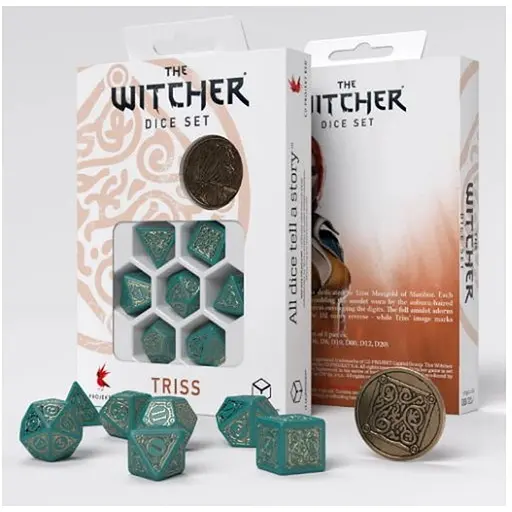 Набір кубиків The Witcher Dice Set. Triss - The Beautiful Healer , 7 шт. (SWTR03) - фото 1