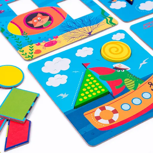 Гра-сортер "Транспорт" Vladi Toys ZB2002-06 (укр) - фото 5