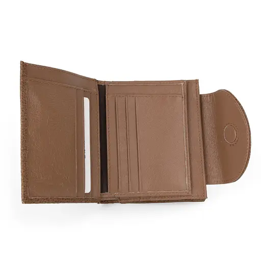 Гаманець жіночий шкіряний маленький Las Fernando 110-103 M коричневий - фото 6