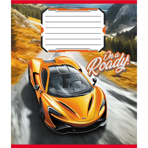 Зошит учнівський "В дорогу" Leader 012-520163L-3 в лінію, 12 аркушів - фото 1