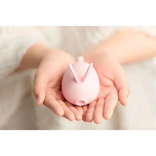 Вакуумный клиторальный стимулятор с вибрацией KisToy Too Simple Pink - фото 7