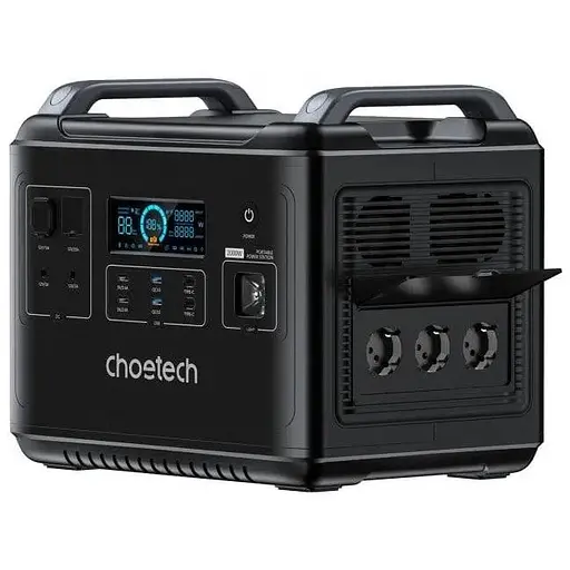 Зарядная станция Choetech | 2000W | 1997 Wh| LiFePO4 (BS006 Super Mini) - фото 2