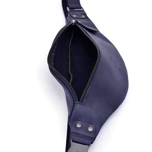 Жіноча шкіряна сумка-бананка Tarwa 31х11х2 см sum0026377 - фото 2