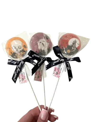 Льодяник на паличці Top of Candy Halloween без цукру 1 шт 20 г - фото 2