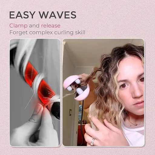 Плойка для волос Crimper Waver - TYMO ROVY Beach Waves Curling Wand - фото 3
