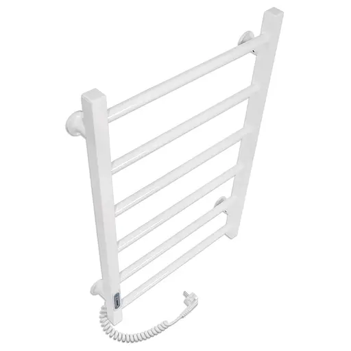 Електрична рушникосушарка Laris Зебра Альфа ЧФ6 400x600 Е ліва R3 77700067, Білий, Ліве, Електронний - фото 3