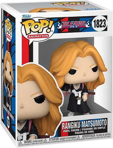 Коллекционная фигурка Funko Pop Блич Рангику Мацумото Bleach Rangiku Matsumoto 10 см FP B RM 1823 - фото 3