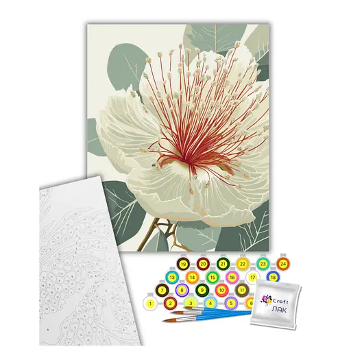 Картина по номерам "Цветущий эвкалипт" Art Craft 13155-AC 40х50 см - фото 2