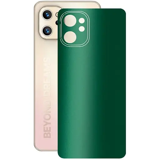 Защитная пленка StatusSKIN для UMiDIGI A13s Корпус Винил Зеленая - фото 1