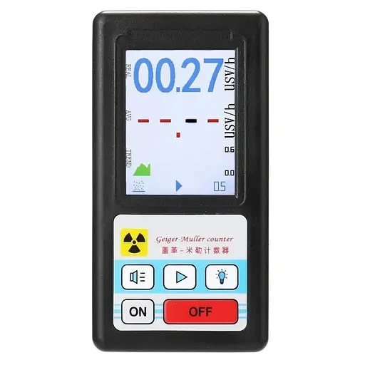 Дозиметр радіації ZGKPDQ BR-6 професійний чорний