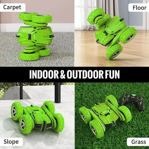 Автомобиль SGILE RC Stunt Car Toys с дистанционным управлением двусторонним вращением - фото 5