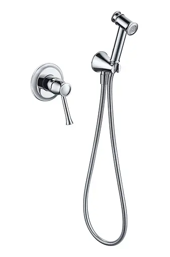 Набір гігієнічного душу прихованого монтажу Imprese Podzima Ledove ZMK01170112, Хром - фото 1