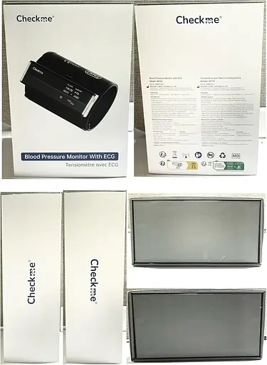 Машина для вимірювання артеріального тиску для дому Checkme BP2 WiFi з ЕКГ, Bluetooth-монітор - фото 2