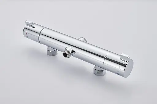 Душова система зовнішнього монтажу Nett з термостатом для душу SSH-24, Хром - фото 10