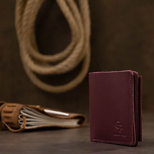 Женское кожаное портмоне Grande Pelle 10х10х1.5 см acs0018774 - фото 7