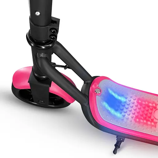 Детский электросамокат GIANT Kids ES1 розовый, с LED-подсветкой деки и колес, от 4 лет - фото 6