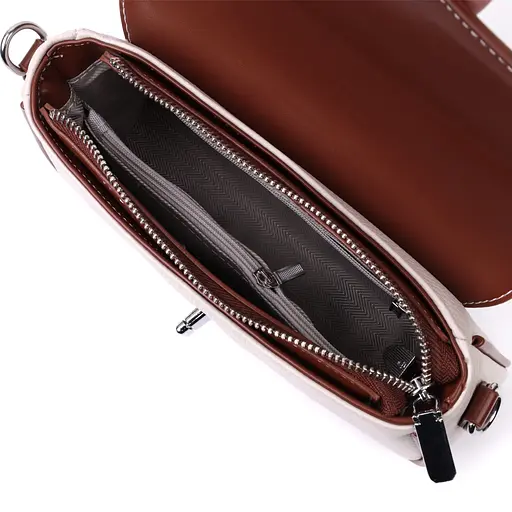 Кожаная женская сумка Vintage 24.5х15х7.5 см sum0026575 - фото 9