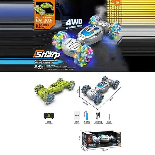 Машинка на радіокеруванні, акумулятор, JD155-18A (В асортименті) - фото 3