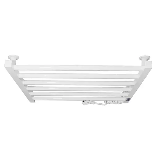 Электрический полотенцесушитель Laris Зебра Альфа ЧФ6 500x600 Э правый R3 77700070, Белый, Правое, Электронный - фото 5