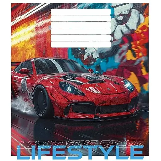 Зошит учнівський Школярик 018-3521K 18 аркушів Різнокольоровий - фото 1