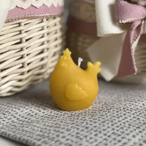 Пасхальная свеча курочка желтая MIS LT - фото 1