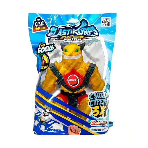 Стретч-игрушка ELASTIKORPS серии Extra Force – ДРАКОН ДРАГОЛД