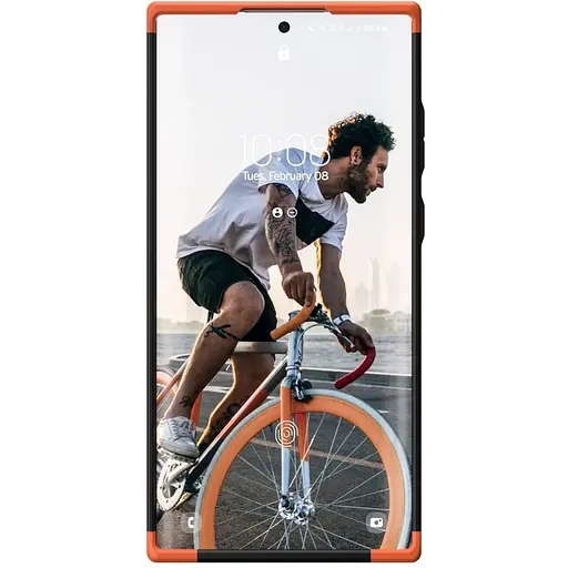 Оригінальний протиударний чохол UAG Civilian Samsung Galaxy S22 Ultra (6.8") Olive 21344D117272 - фото 8