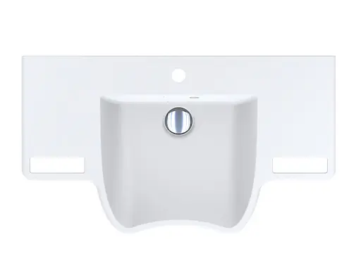 Умивальник Miraggio Krakow mirasoft 0001096, Білий матовий - фото 3