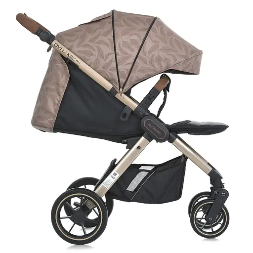 Детская прогулочная коляска-книга El Camino ME 1053G-2 Dynamic Pro Special Beige Бежева - фото 5