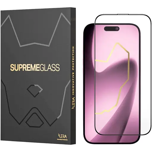 Захисне скло iLera DeLuxe Original Glass 2.0 для Apple iPhone 17 Pro (ILFCDL17Pr) [144434]