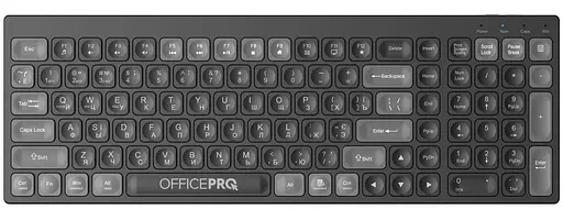 Клавиатура OfficePro SK985B Wireless Black (SK985B) - фото 1