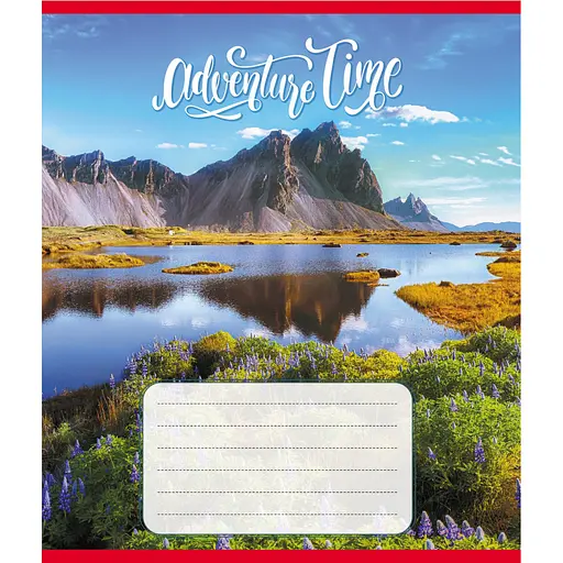 Зошит загальний "Час для подорожі" Leader 060-590430L-3 в лінію, 60 аркушів - фото 1