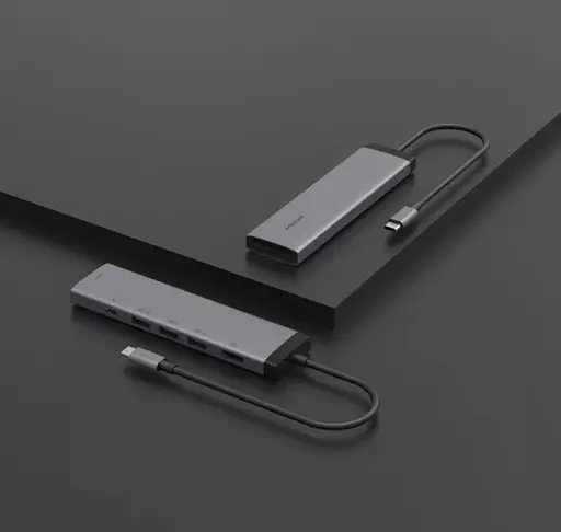 Адаптер (хаб) MiiiW Xiaomi 7-в-1 HDMI / Usb-C PD / 3xUsb-A 3.0 / TF / SD (MWCMA01) - фото 2