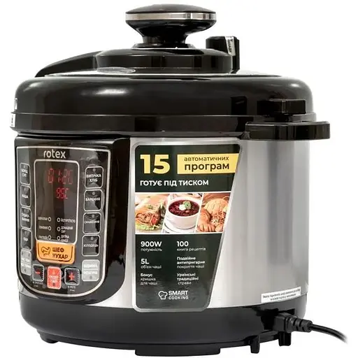 Мультиварка-скороварка Rotex REPC57-B - фото 3
