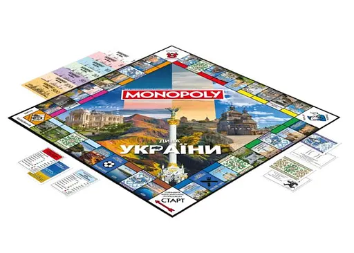 Настольная игра Rozum Монополия. Чудеса Украины (укр.) (R065UA) - фото 9