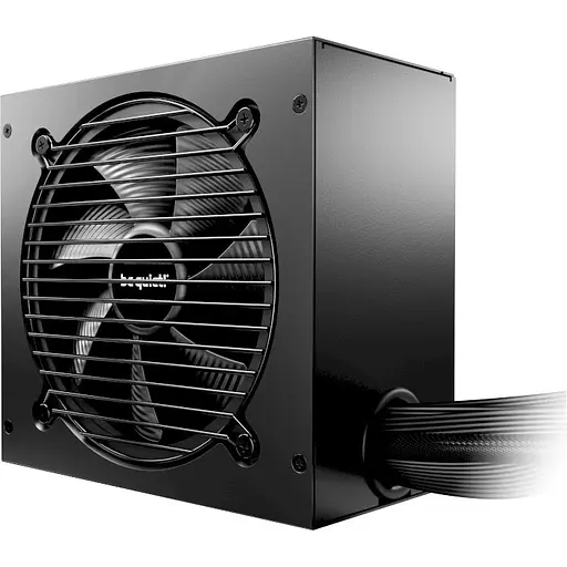 Блок питания 1000 Вт, be quiet! Pure Power 12, черный, немодульный, 80+ золотистый, Active PFC, 12 см, 1xMolex/6xSATA - фото 1