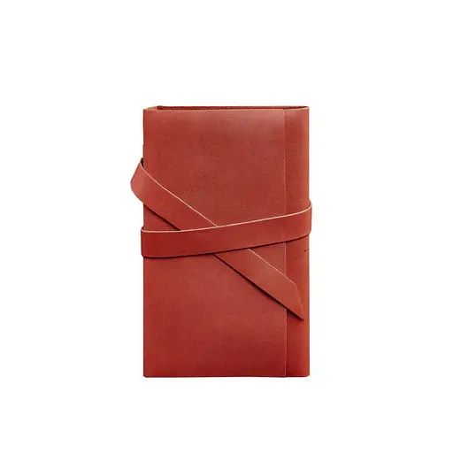 Жіночий шкіряний блокнот (Софт-бук) 1.0 кораловий - фото 6