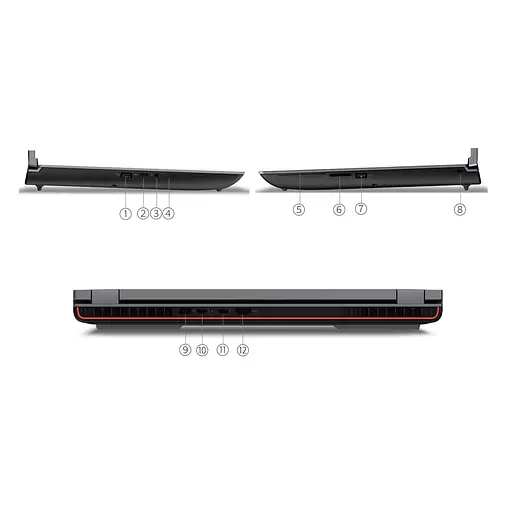 Ноутбук Lenovo ThinkPad P16 Gen 2,i7-13850HX,32 GB,1 TB,RTX 2000,Windows 11 Pro - фото 3