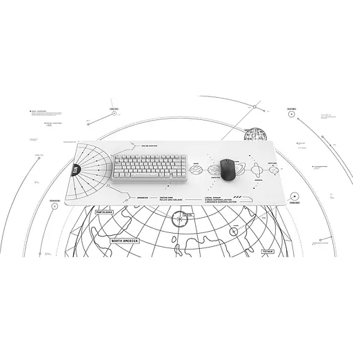 Ігрова поверхня Dark Project Terra Nova XL White (DPMP_NOVA_WHITE_XL) [151427] - фото 9