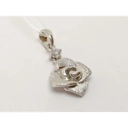 Золота підвіска Золотий Вік з фіанітом. 31827/02/3/52 - фото 2