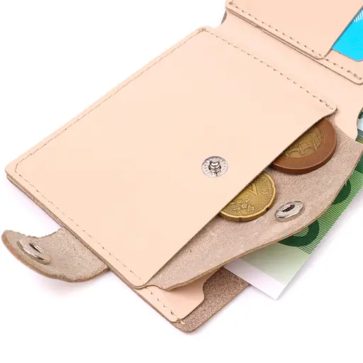 Кожаный женский кошелек Shvigel 10.5х9х0.5 см acs0027008 - фото 6